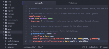 L’éditeur de code Atom 1.6.0 est disponible